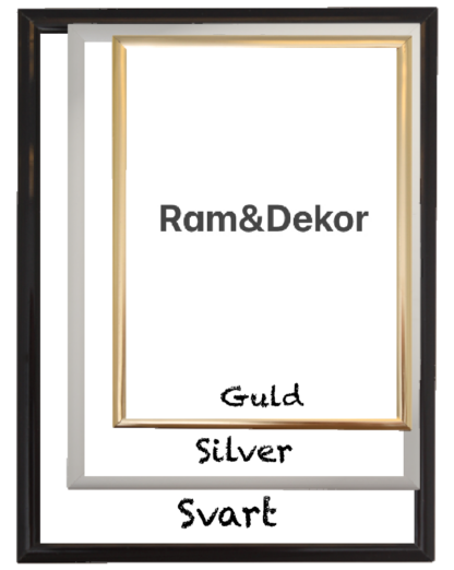 "Alu" Guld/Svart/Silver